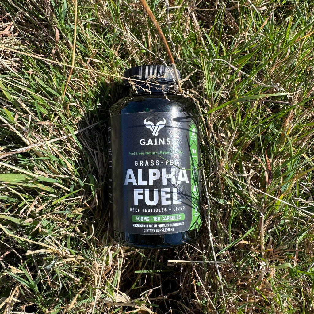 Alpha Fuel in grass